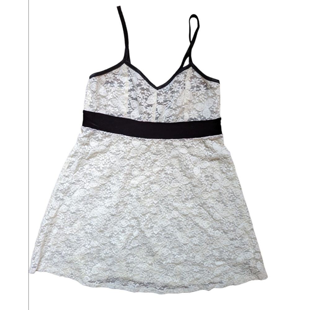 Revolve Only Hearts N.Y.C Cream Lace Babydoll Chemise